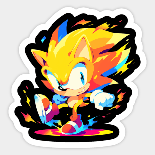 super sonic Sticker